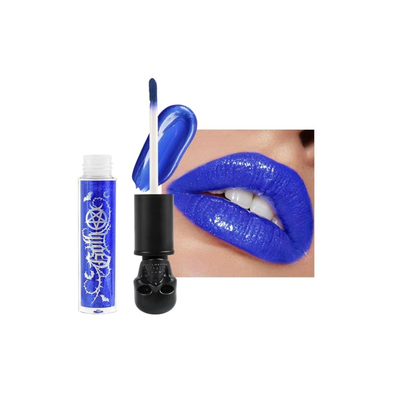 Malagna Cosmetics Labial Calavera Ultrapigmentado matte 10gr (GLOSS Leviathán)