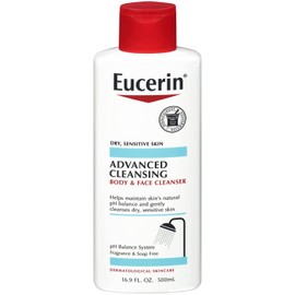 Eucerin Advanced Cleansing Body and Face Cleanser 16.9 oz