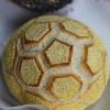 MONAAR Red 3.5" Soccer Ball Pattern Bread Stamps Soccer Ball