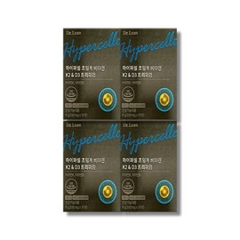 Dr.Lin Hypercell Supercritical Vitamin K2 D3 Premium 30 tablets 4 boxes MK7 / 닥터린 하이퍼셀 초임계 비타민 K2 D3 프리미엄 30정 4박스 MK7