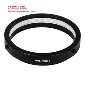 62.5mm Ring Clamp Clip to M65 65mm 1mm Thread Pitch Male Thread Adapter for Helicoids Helicoid LOMO 62.5 65 mm