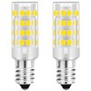 GFLSD E14 LED Bulbs Dimmable,4W 120V 350LM T4 40W Halogen