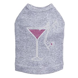 Drink & Shoe - Dog Tank, S Heather Gray