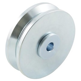 D&D Technologies CI2415 Shut It Hardcore 4" V-Groove Heavy Duty Industrial Metal Gate Wheel for 1 ½” Gate Frame, Bolt onto The Gate (Sold as a Single Wheel)