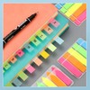 LLYJOYE 1500x Index Tabs, Rectangle & Arrow Sticky Notes Flags,