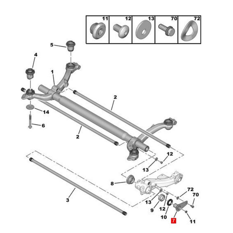 Anti Roll Bar End Plate 517850 Stabilizer Bar Link Swing