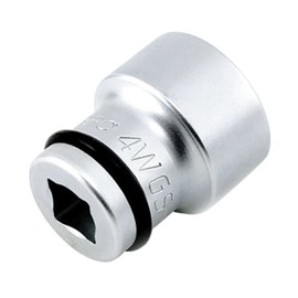 SK11 Impact Wrench Short Socket 4WGS-27, Socket Size: 1.1 x 0.5 inches (27 x 12.7 mm), 1 Piece