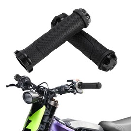 BIUGERCN Motorcycle Handlebar Grips Motorcycle Handlebar Grips for Surron Light Bee S/X Talaria Sting MX4 X3 MX3 TL4000 Electric Dirt Bike Black