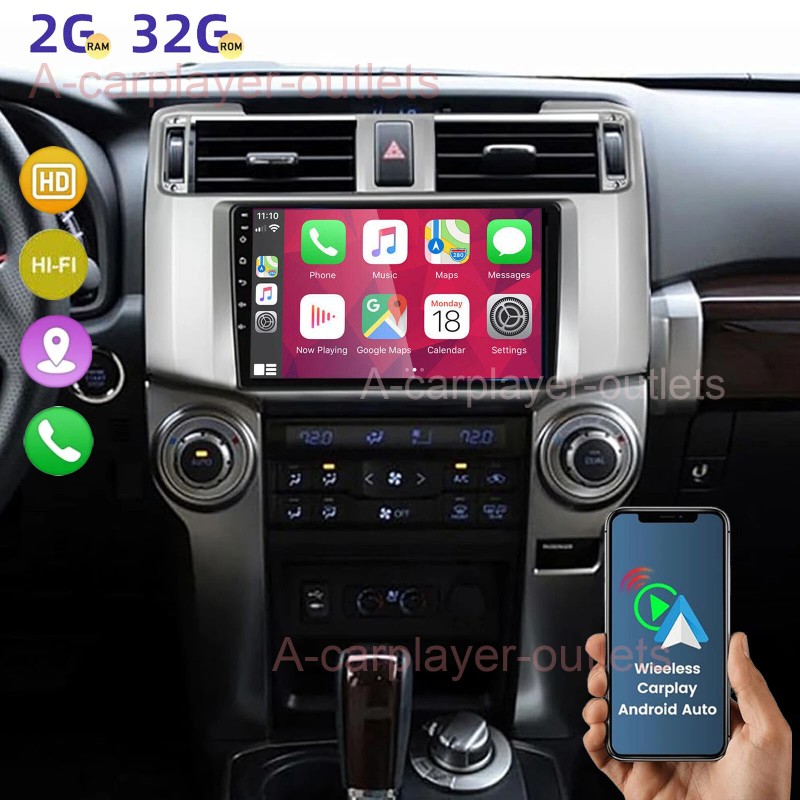 Carplayer For Toyota 4Runner 2009-2019 Android 13 Carplay Car Radio