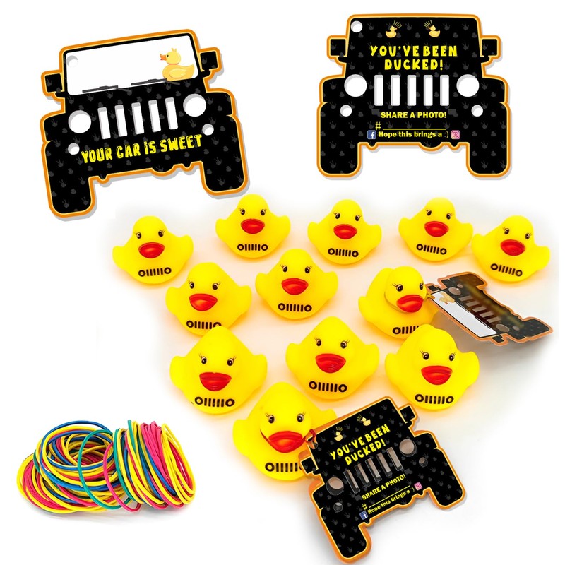 You've Been Ducked, Duck Duck Tags, Duck Ducking Game Card,