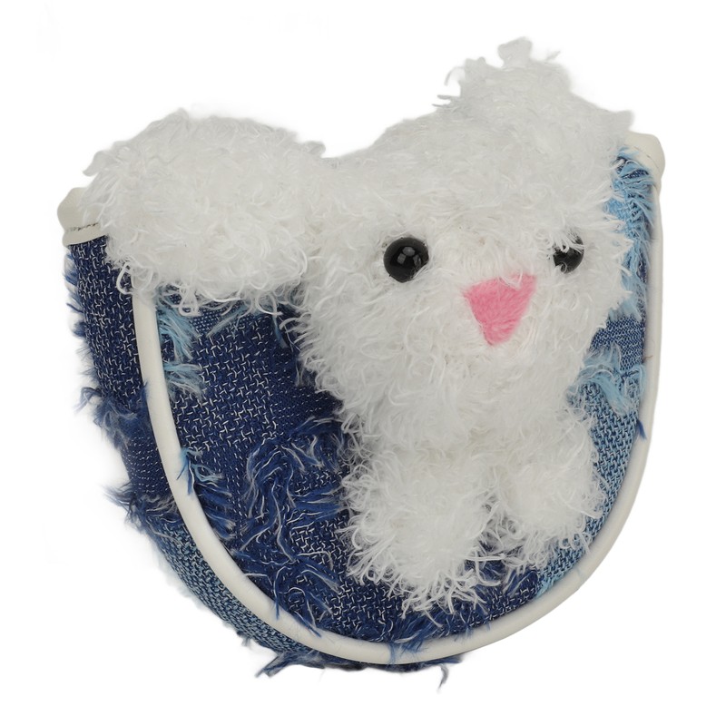 Plush Rabbit Golf Club Head Cover Half Round Cute Cartoon