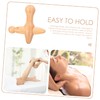minkissy Portable Wooden Acupoint Massage Stick Pelma Massager for Whole