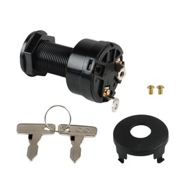 YSMN 36V or 48V Starter Ignition Key Switch, Golf Cart Starter Key Switch, Replacement for Club Car DS Golf Carts, 101826201, 1996 up