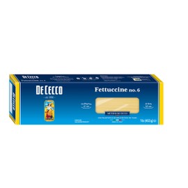 De Cecco Semolina Pasta, Fettuccine No.6, 1 Pound (Pack of 5)