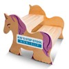 Toddler Step Stool Unicorn 2 Step Design Anti-Slip Stool for