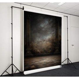 8x10ftDark Vintage Photography Backdrops Portrait Photo Backdrop Wedding Bridal Show Birthday Background for Studio Props