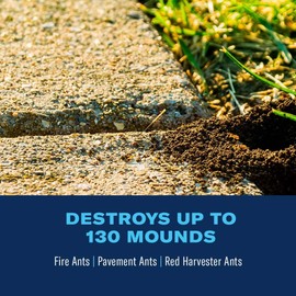 BioAdvanced Fire Ant Killer Outdoor, Dust, 1.5 lb, 195 Mounds