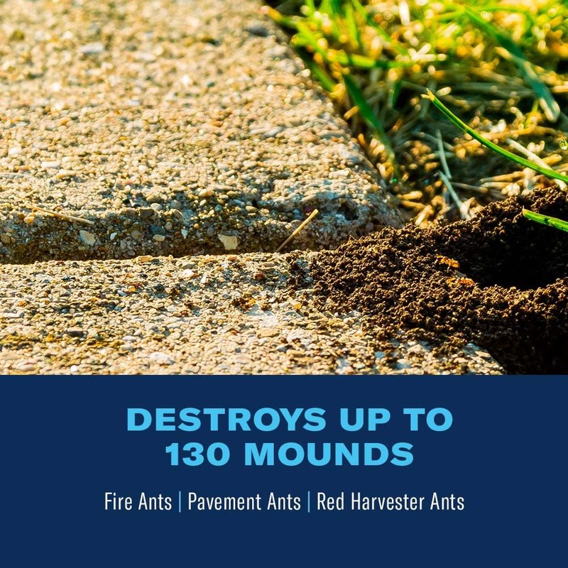 BioAdvanced Fire Ant Killer Outdoor, Dust, 1.5 lb, 195 Mounds