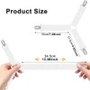 Pixaro 4PCS Bed Sheet Straps, Triangle Sheet Clips, Adjustable Bed