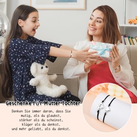 CheersLife Mother Daughter Bracelets of 2 3 4 5 Daughters Mother Son Bracelet Mum Gift Bracelet 2 3 4 5 Daughters Sons Return to School Gift Hearts Dinosaur Bracelet Set