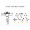 Chest Expander Chest Exerciser for Men - Pull Rope Stretch