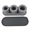 Hollow Cylinder Ice Cube Tray Quick Release Silicone High Low