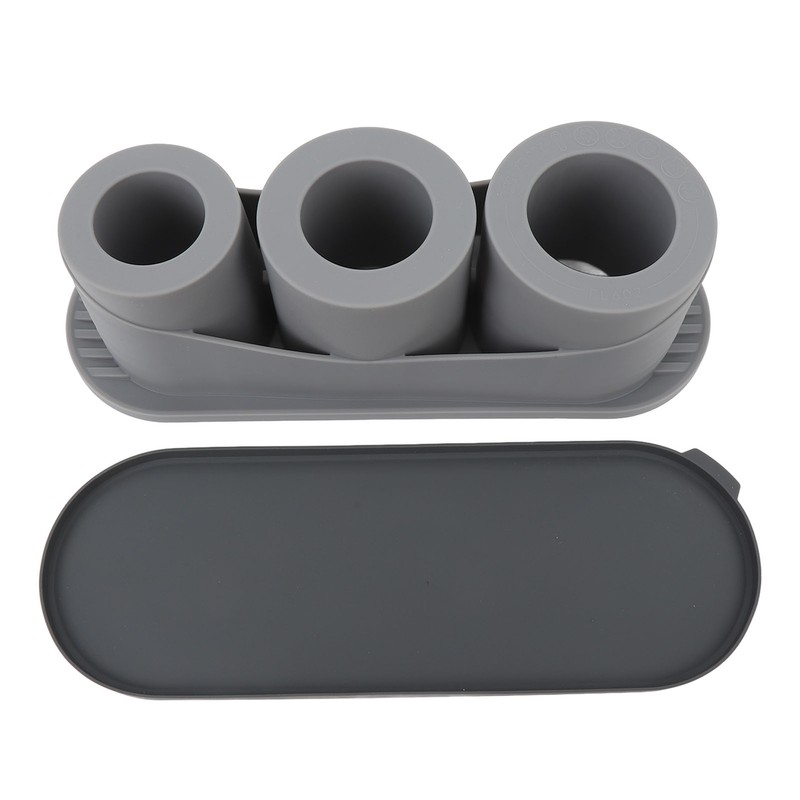 Hollow Cylinder Ice Cube Tray Quick Release Silicone High Low