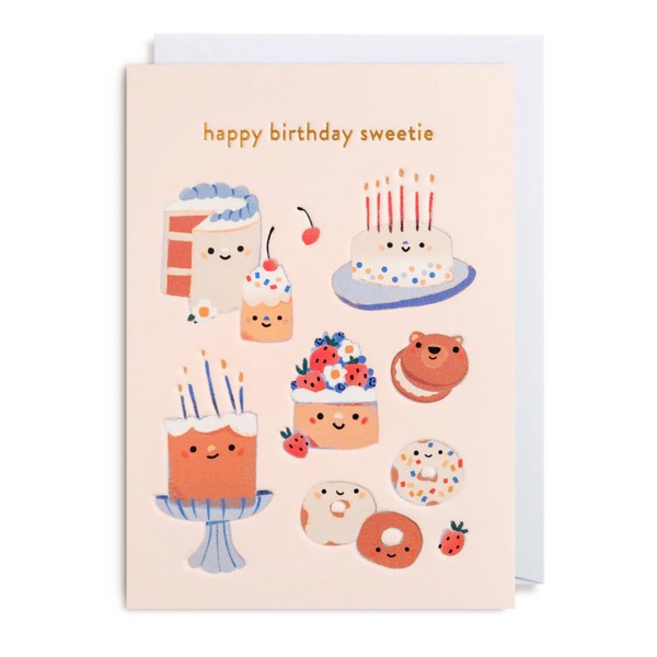 Lagom Happy Birthday Sweetie Card