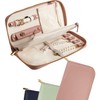 VERSAINSECT Jewelry Organizer Case - for Tangle-Free Necklaces, Earrings, Rings,