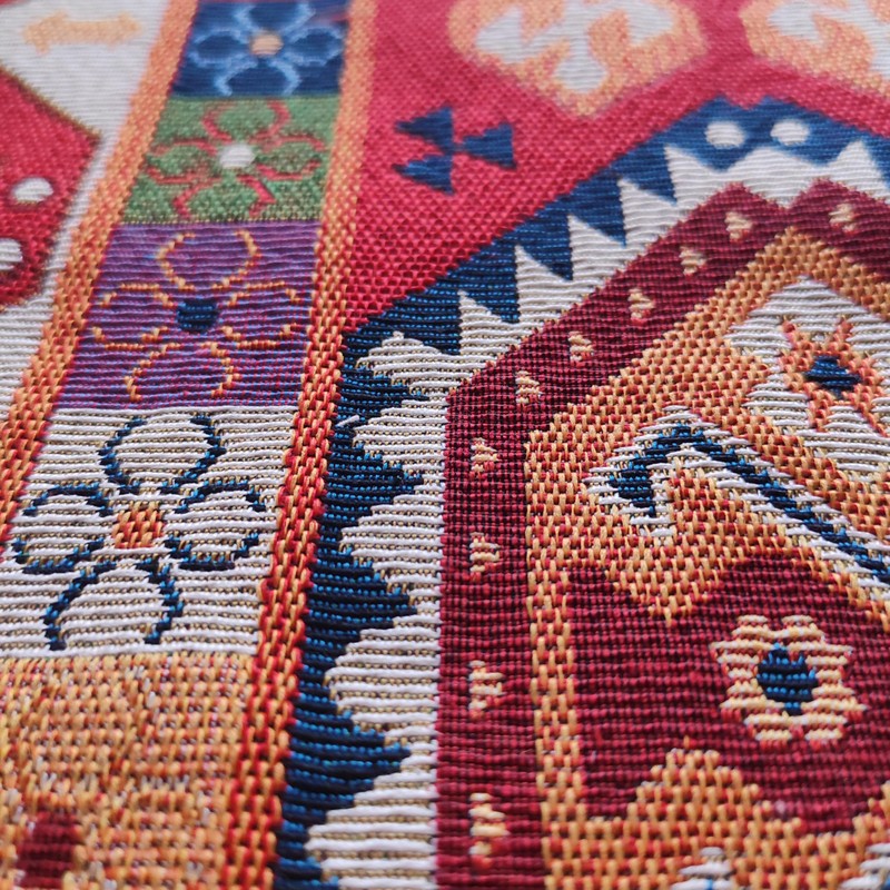 Clothfuna Runner per tavolo da pranzo in stile bohémien, runner