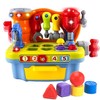 Yiosion Musical Learning Tool Workbench Toys for 1 Year Old