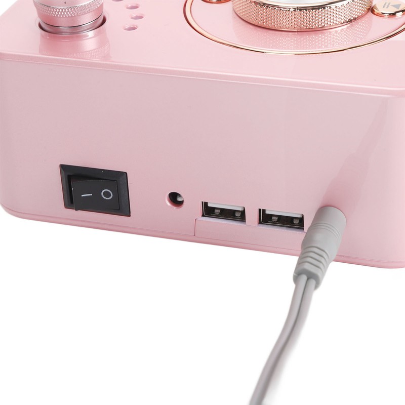 Electric Nail Grinder Portable Rechargeable Professional Manicure Machine 35000 RPM