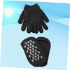 Healeved Moisturizing Gloves Set Gel Foot Covers Fingerless Gloves for