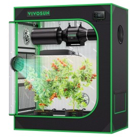 VIVOSUN Indoor Grow Tent Nontoxic Room High Reflective Mylar 30"x18"x36"