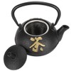 Iron Teapot Kettle Uncoated with Strainer 0.3L Tea and Zen