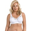 Exquisite Form Womens 5100535 Bra, White, 42DD US