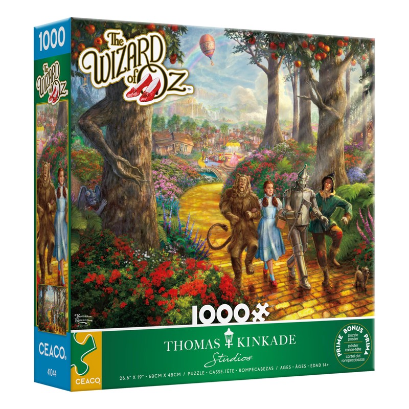 Ceaco - Thomas Kinkade - Follow The Yellow Brick Road