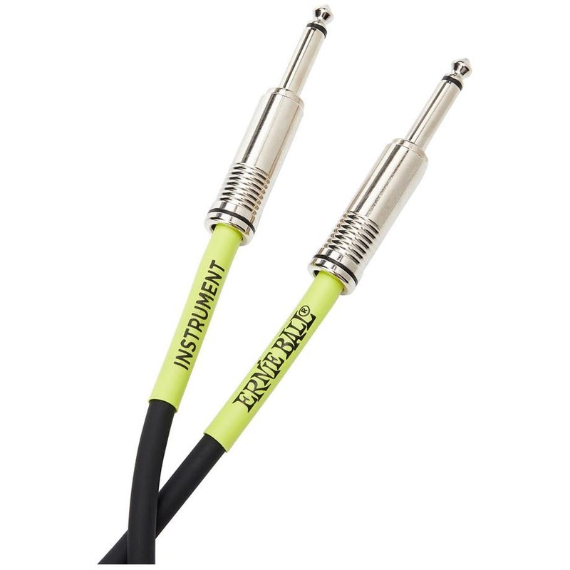 Ernie Ball - Cable para instrumentos, recto/recto, 3 m, color