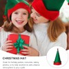 Lurrose 4 PcsChristmas Elf Hat Santa Elf Hat Christmas Hats