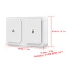 Intelligent Scene Switch for Intelligent Living, Wireless Intelligent Button with