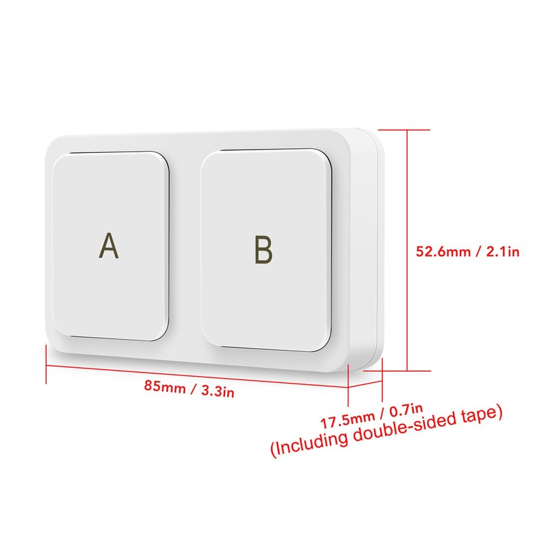 Intelligent Scene Switch for Intelligent Living, Wireless Intelligent Button with