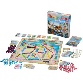 Ticket to Ride San Francisco - DE - Board Game - Are you travelling to San Francisco in these cities? - 8+ - 2-4 players - German