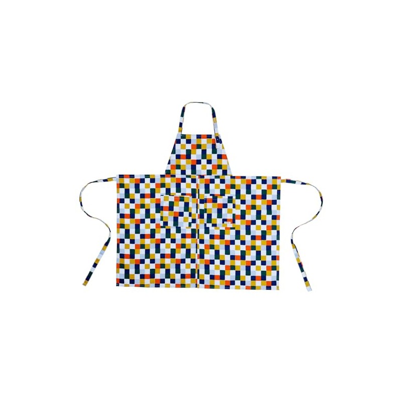 Marushin H-Shaped Apron, 02 Days, Approx. H 35.4 x W