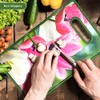 Cutting Board – Easy Hanging Storage – Dishwasher Safe –