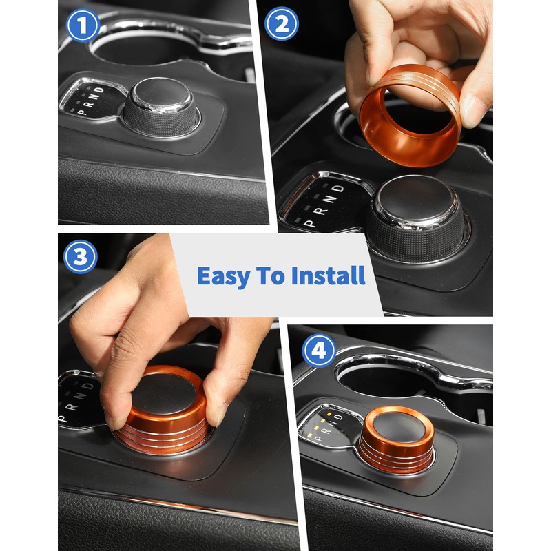Gear Shift Switch Knob Cover for 2013-2017 Dodge RAM Gear