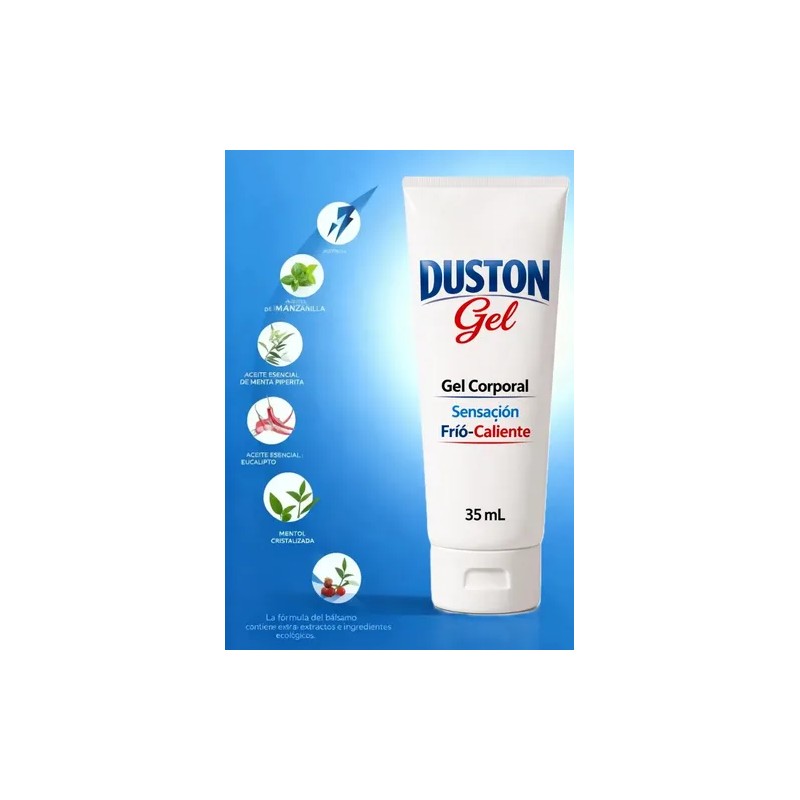 Duston Gel Corporal Sensación Frio Caliente X3 35ml #1 En