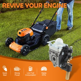 SRM 210 Carburetor for Echo SRM-230 SRM210 SRM211 GT200 HC150 HC151 PE200 PE201 PPF210 PPF211 Trimmer Brushcutter Replace RB-K75 Carb With Fuel Maintenance Kit