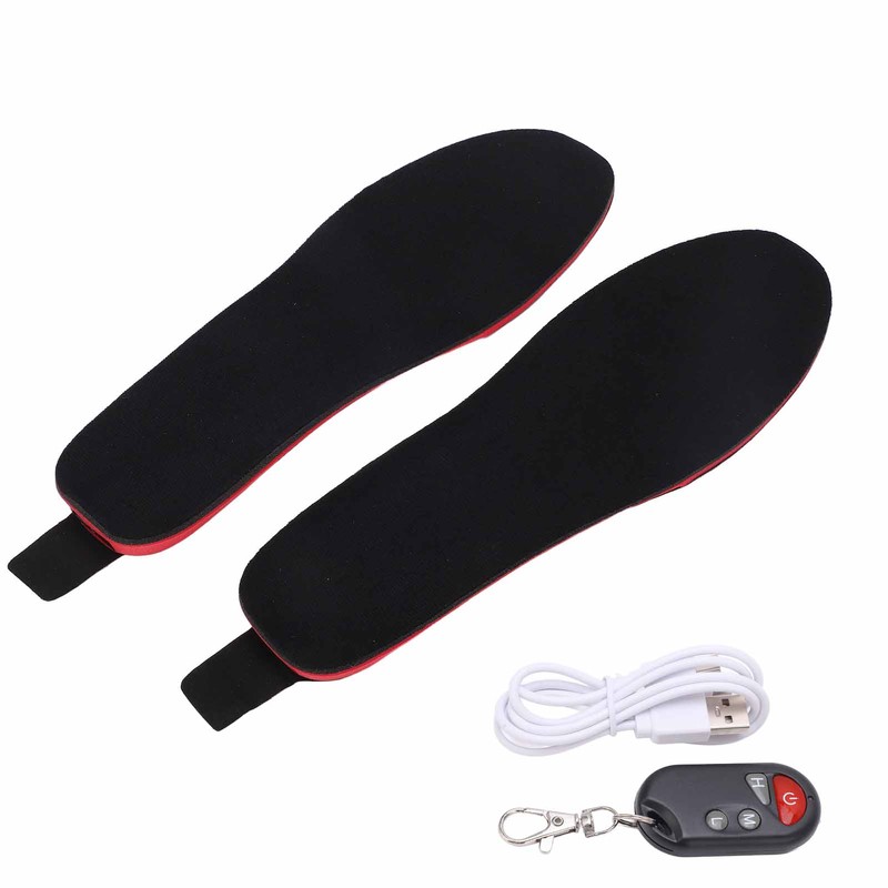 Heated Insoles DIY Cuttable Smart Remote Control USB Rechargeable Electric