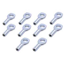 J Bryant Gym Machine Accessories for 6mm Wire Rope Cable Ball Stopper Interface Port Components Fitness Equipment Wire Rope Port Joint Replacement Parts for Home Gym Machine Use