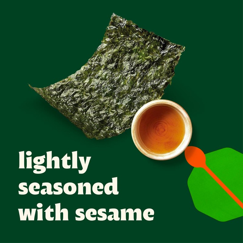 bibigo Crispy Sesame Flavor Seaweed Snacks